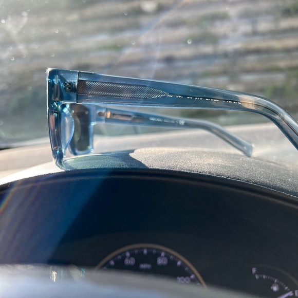 Blue Prada Sunglasses